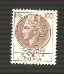 Stamps Italy -  INTERCAMBIO