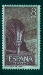 Stamps Spain -  Monasterio de LEYRE