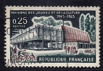 Stamps France -  Casa de juventudes y de la coltura