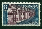 Stamps Spain -  Monasterio de Silos