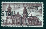Stamps Spain -  Catedral de Mejico