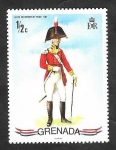 Stamps Grenada -  412 - Uniforme militar