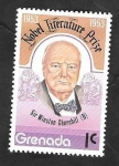 Stamps : America : Grenada :  772 - Sir Winston Churchill, nobel de literatura