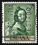 Stamps Spain -  Francisco de Zurbaran - Santa Casilda