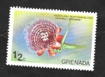 Sellos de America - Granada -  577 - Flor