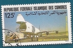 Stamps Comoros -  50 aniv. de UTA - Transporte aéreo 