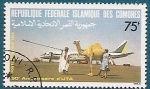 Stamps Comoros -  50 aniv. de UTA - Correo Aéreo