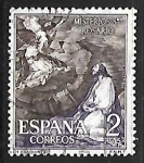 Stamps Spain -  Misterios del Sto. Rosario - Oracion en el huertp