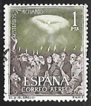 Stamps Spain -  Misterios del Sto. Rosario - Presentacion en el Templo