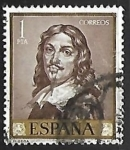 Stamps Spain -  Jose de Ribera 
