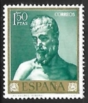 Stamps Spain -  Jose de Ribera 