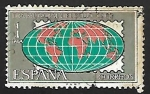 Stamps Spain -  Dia mundial del sello 1963