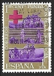 Stamps Spain -  Centenario de la Cruz Roja Internacional