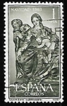 Stamps Spain -  Navidad 1963