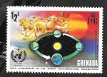 Stamps Grenada -  467 - Helios, dios del Sol