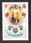 Stamps Grenada -  482 - 25 Anivº de la Organización Mundial de la Salud, Ignatius Semmelweis