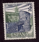Stamps Spain -  Iglesia y torre