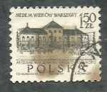 Sellos de Europa - Polonia -  Palacio de Varsovia