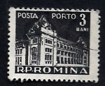 Sellos de Europa - Rumania -  Edificio de Correos