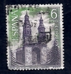 Stamps Spain -  Sta, Maria de le Redonda (Logroño)
