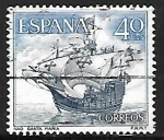 Sellos de Europa - Espa�a -  Homenaje a la Marina Española - Santa Maria