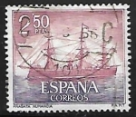 Sellos de Europa - Espa�a -  Homenaje a la Marina Española - Fragata 
