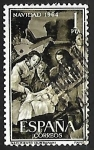 Stamps Spain -  Navidad 1964