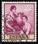 Stamps Spain -  Romero de Torres - 