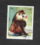 Sellos del Mundo : Asia : Emiratos_rabes_Unidos : Mi1014A - Primate