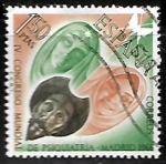Stamps Spain -  IV Congreso mundial de Psiquiatria