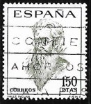 Stamps Spain -  Literarios españoles - Ramón Maria del Valle Inclan