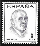 Stamps Spain -  Literarios españoles - Carlos Arniches