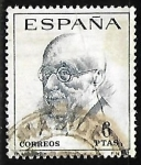 Stamps Spain -  Literarios españoles - Jacinto Benavante