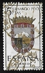 Stamps Spain -  Escudos de las capitales de  provincia españoles -  Fdo. Poo