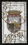 Sellos de Europa - Espaa -  Escudos de las capitales de  provincia españoles -  Fdo. Poo