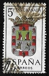 Stamps Spain -  Escudos de las capitales de  provincia españoles -  Granada