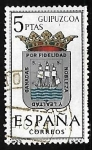 Sellos de Europa - Espa�a -  Escudos de las capitales de  provincia españoles -  Guipuzcoa