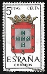 Stamps Spain -  Escudos de las capitales de  provincia españoles -  Ceuta