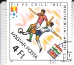 Sellos de Europa - Hungra -  CAMPEONATO MUNDIAL DE FUTBOL