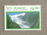 Stamps Oceania - New Zealand -  Glaciares