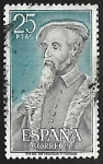 Stamps Spain -  Personajes Españoles - Andres  Laguna