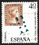 Stamps Spain -  Dia mundial del sello 1967 