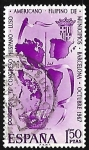 Stamps Spain -  IV Congreso Hispano-Luso-Americano-Filipo de Municipios