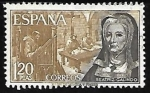 Stamps Spain -  Personajes españoles - Beatriz Galindo