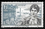 Stamps Spain -  Personajes españoles - Rosalia de Castro