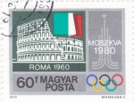 Stamps : Europe : Hungary :  OLIMPIADA DE MOSCU-80