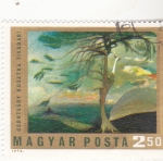 Stamps : Europe : Hungary :  PINTURA