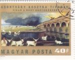 Stamps Hungary -  PINTURA