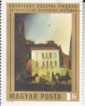 Stamps Hungary -  PINTURA