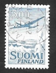 Stamps Finland -  9 - Avión Douglas DC 6